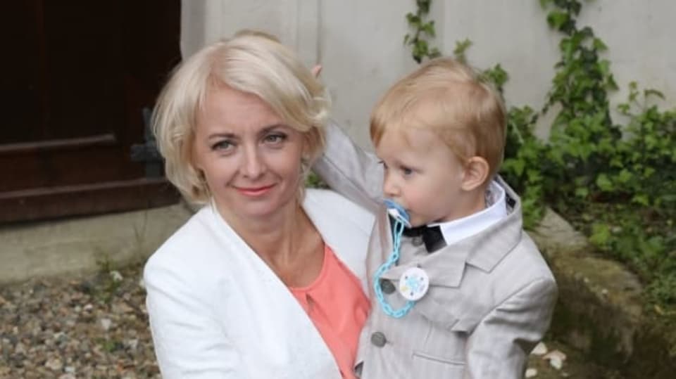 Veronika Žilková hlídala vnuka Kryšpína